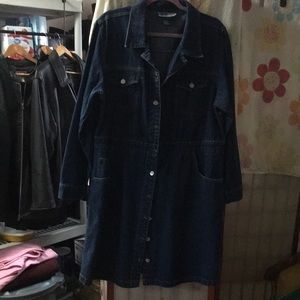 Denim dress LS size 20